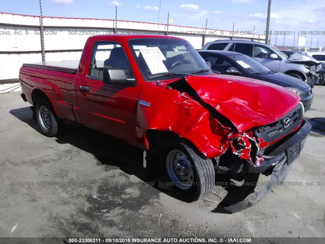 4F4YR12D96PM04663 - 2006 MAZDA B2300 RED photo 1