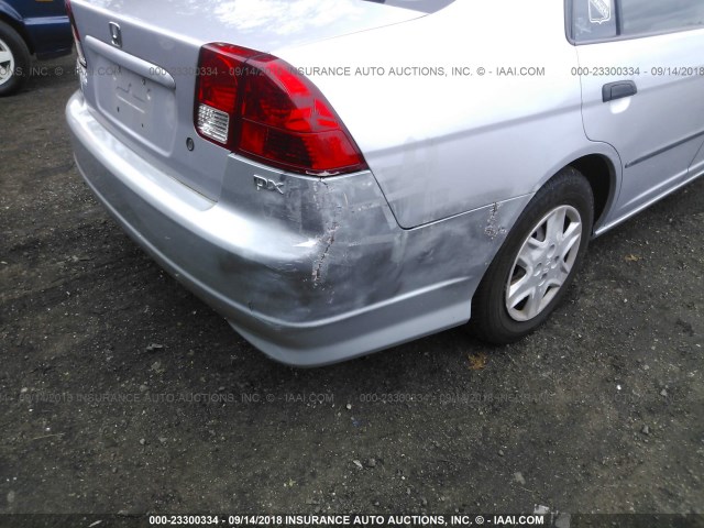 1HGES16374L001823 - 2004 HONDA CIVIC DX VP Gümüş foto 6