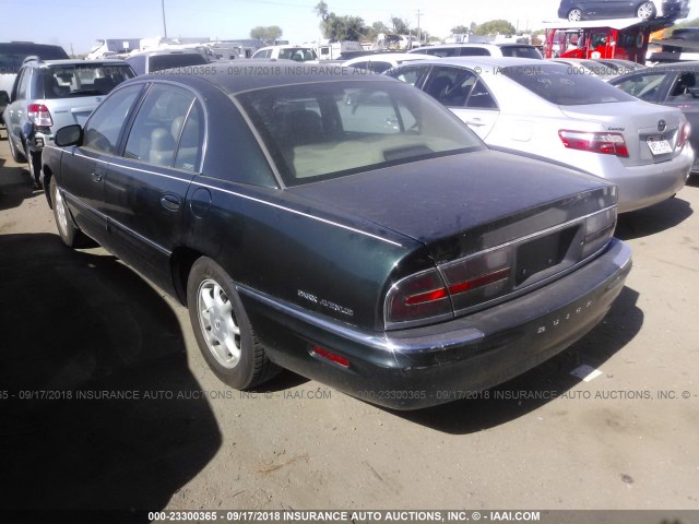 1G4CW54K214265965 - 2001 BUICK PARK AVENUE  GREEN photo 3