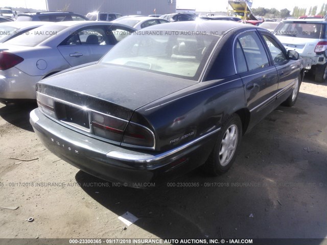 1G4CW54K214265965 - 2001 BUICK PARK AVENUE  GREEN photo 4