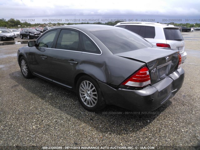 1MEHM42116G617376 - 2006 MERCURY MONTEGO PREMIER GRAY photo 3