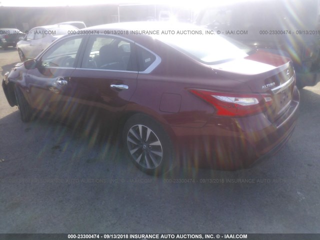 1N4AL3AP8HC270537 - 2017 NISSAN ALTIMA 2.5/S/SV/SL/SR BURGUNDY photo 3