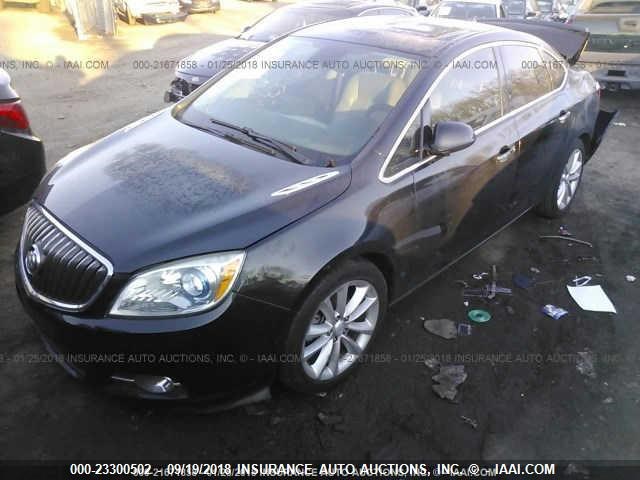 1G4PR5SK2D4111000 - 2013 BUICK VERANO CONVENIENCE BLACK photo 2