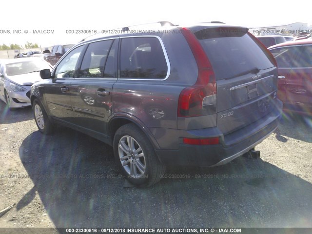 YV4CZ852X71343556 - 2007 VOLVO XC90 V8 GRAY photo 3