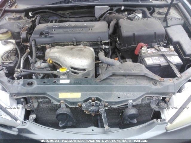 4T1BE30K55U078749 - 2005 TOYOTA CAMRY LE/XLE/SE Жасыл фото 10