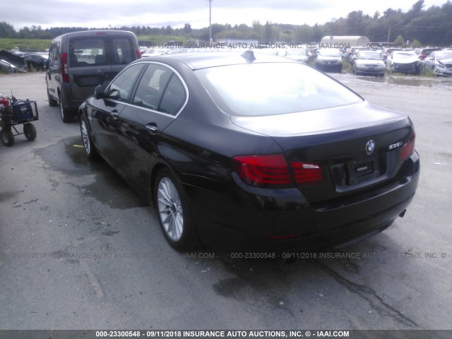 WBAFU7C56BC779112 - 2011 BMW 535 XI BLACK photo 3