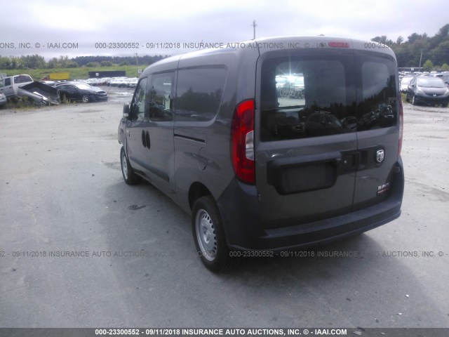 ZFBERFAT0F6A81911 - 2015 RAM PROMASTER CITY  GRAY photo 3