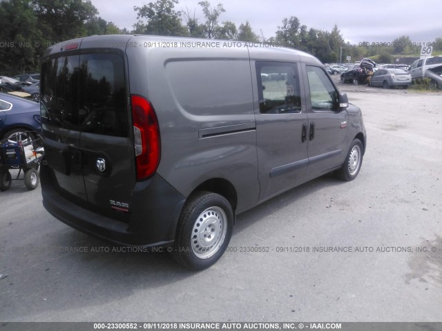 ZFBERFAT0F6A81911 - 2015 RAM PROMASTER CITY  GRAY photo 4