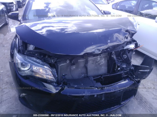 4T1BF1FK7HU737024 - 2017 TOYOTA CAMRY LE/XLE/SE/XSE 黑色 照片 6