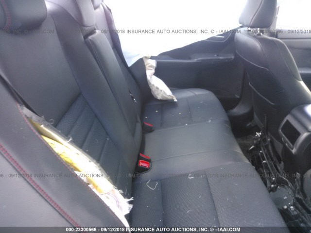 4T1BF1FK7HU737024 - 2017 TOYOTA CAMRY LE/XLE/SE/XSE 黑色 照片 8