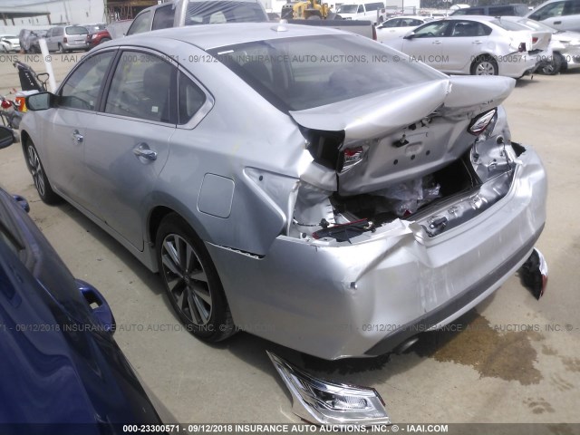 1N4AL3AP0HC292273 - 2017 NISSAN ALTIMA 2.5/S/SV/SL/SR SILVER photo 3