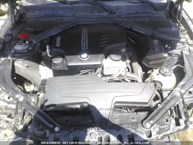 WBA3V5C59EJ968972 - 2014 BMW 428 I BLACK photo 10