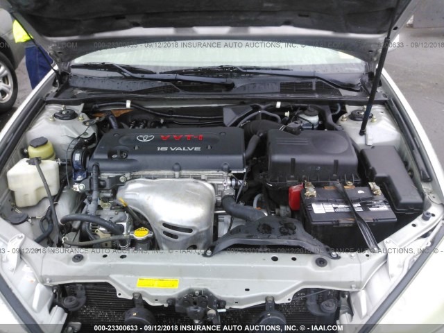 4T1BE32K23U642982 - 2003 TOYOTA CAMRY LE/XLE/SE Gümüş foto 10