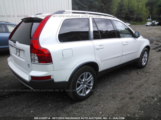 YV4CZ852481481515 - 2008 VOLVO XC90 V8 WHITE photo 4