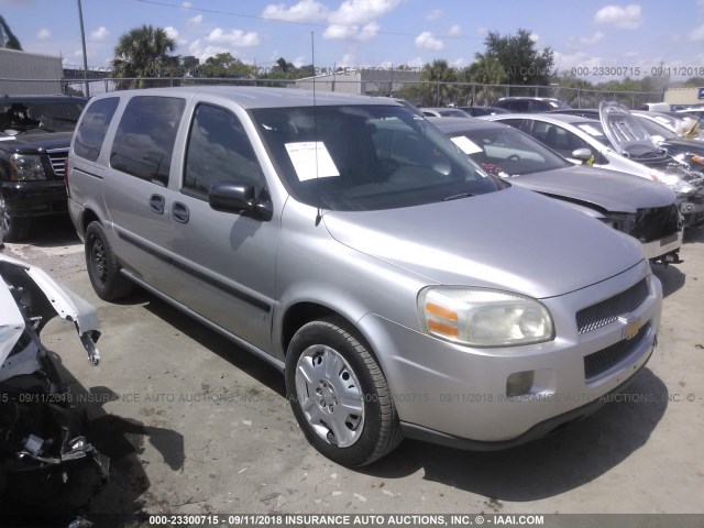 1GNDV23WX8D176127 - 2008 CHEVROLET UPLANDER LS SILVER photo 1