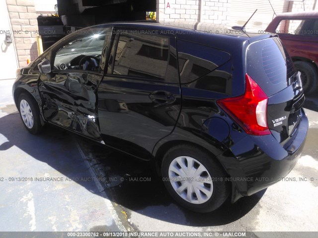 3N1CE2CP2GL402198 - 2016 NISSAN VERSA NOTE S/S PLUS/SV/SL/SR BLACK photo 3