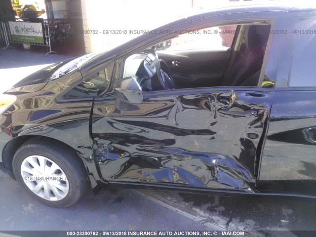 3N1CE2CP2GL402198 - 2016 NISSAN VERSA NOTE S/S PLUS/SV/SL/SR BLACK photo 6