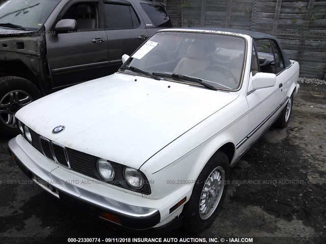 WBABB2318LEC22229 - 1990 BMW 325 IC AUTOMATIC WHITE photo 2