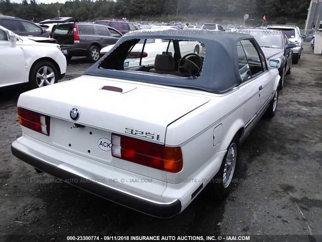 WBABB2318LEC22229 - 1990 BMW 325 IC AUTOMATIC WHITE photo 4