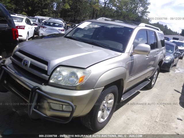 JTEZU17R830010023 - 2003 TOYOTA 4RUNNER LIMITED GOLD photo 2