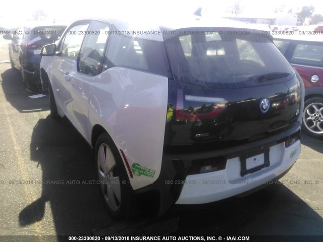 WBY1Z4C5XFV279136 - 2015 BMW I3 REX WHITE photo 3