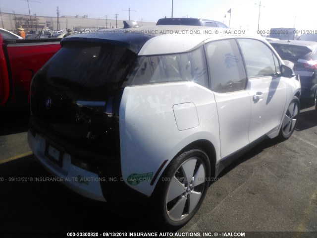 WBY1Z4C5XFV279136 - 2015 BMW I3 REX WHITE photo 4