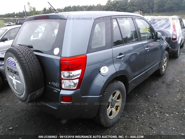 JS3TD941764103587 - 2006 SUZUKI GRAND VITARA  GRAY photo 4