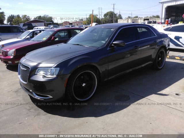 2C3CCAAG9FH898774 - 2015 CHRYSLER 300 LIMITED GRAY photo 2