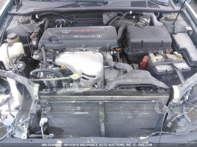 4T1BE32K54U349286 - 2004 TOYOTA CAMRY LE/XLE/SE Mavi foto 10