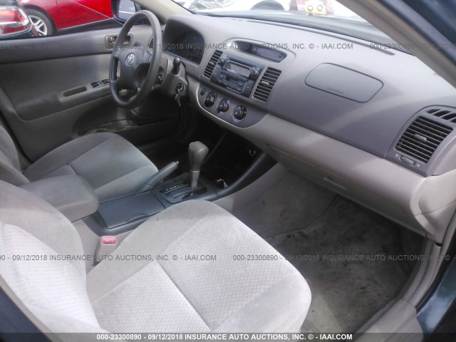 4T1BE32K54U349286 - 2004 TOYOTA CAMRY LE/XLE/SE Mavi foto 5