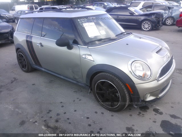 WMWMM33559TP75031 - 2009 MINI COOPER S CLUBMAN BLACK photo 6