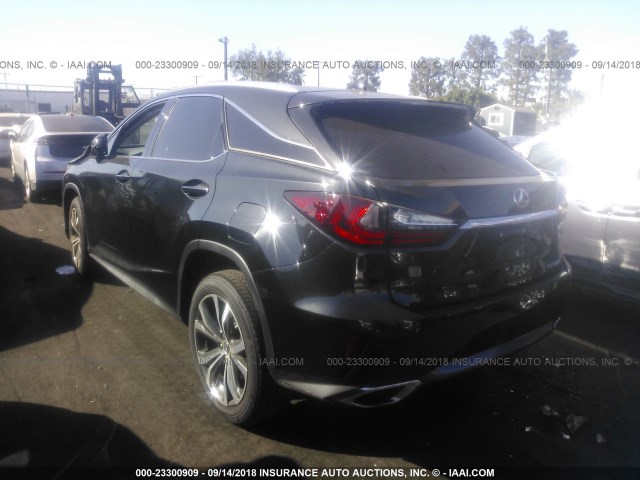 2T2ZZMCA9JC093810 - 2018 LEXUS RX 350/BASE/F SPORT BLACK photo 3