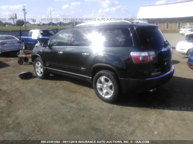 1GKEV23D99J174033 - 2009 GMC ACADIA SLT-1 Schwarz Foto 3