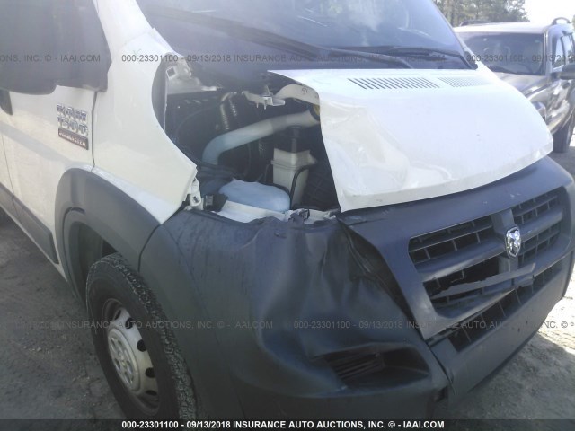 3C6TRVNG9FE519819 - 2015 RAM PROMASTER 1500 1500 STANDARD WHITE photo 6