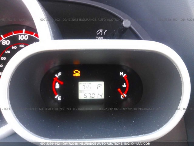 2T1KU4EE2CC903639 - 2012 TOYOTA COROLLA MATRIX  RED photo 7