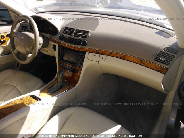 WDBUF87J76X208291 - 2006 MERCEDES-BENZ E 350 4MATIC TAN photo 5