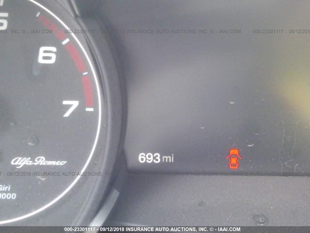 ZASFAKNN7J7B92198 - 2018 ALFA ROMEO STELVIO TI SPORT RED photo 7
