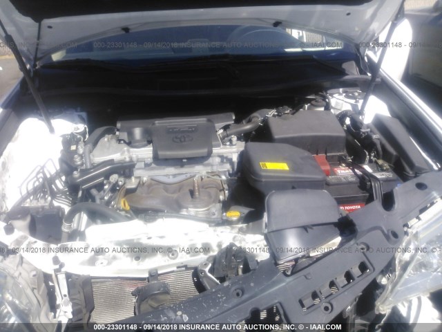 4T1BF1FK1CU516558 - 2012 TOYOTA CAMRY SE/LE/XLE 白色 照片 10