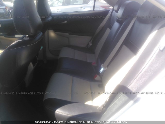 4T1BF1FK1CU516558 - 2012 TOYOTA CAMRY SE/LE/XLE 白色 照片 8