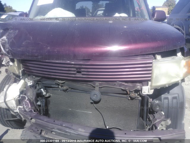 JTLKT324664033690 - 2006 TOYOTA SCION XB Púrpura foto 6
