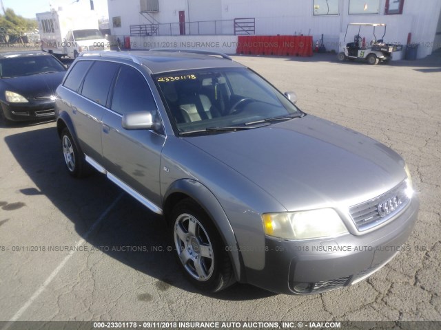 WA1YD54B12N145807 - 2002 AUDI ALLROAD SILVER photo 1