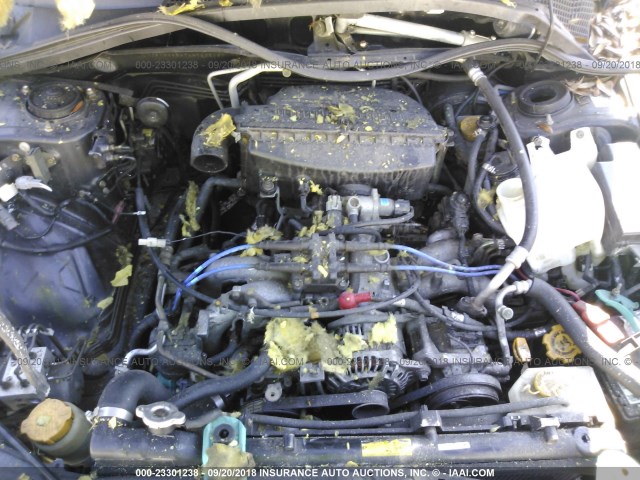 JF1SG65674H762212 - 2004 SUBARU FORESTER 2.5XS Қара фото 10