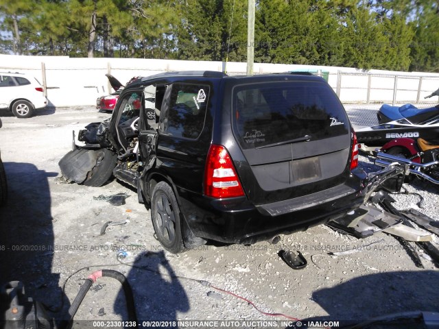 JF1SG65674H762212 - 2004 SUBARU FORESTER 2.5XS Қара фото 3