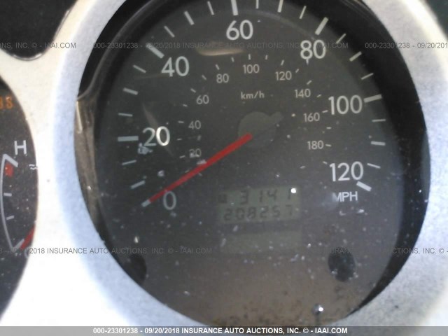 JF1SG65674H762212 - 2004 SUBARU FORESTER 2.5XS Қара фото 7