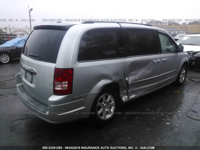 2A8HR54P48R790863 - 2008 CHRYSLER TOWN & COUNTRY TOURING SILVER photo 4