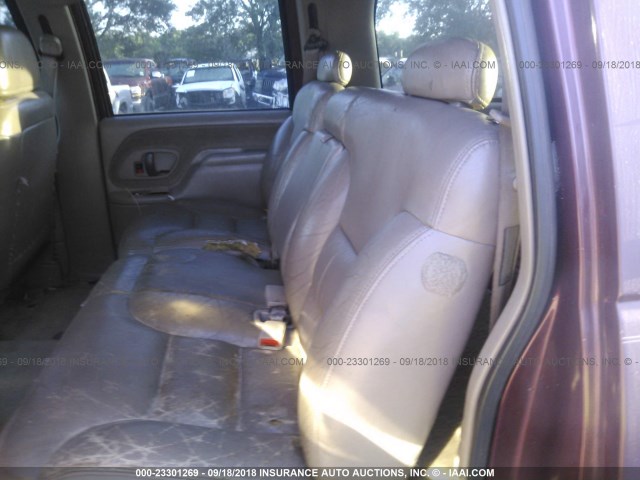 1GKFK16R8VJ760120 - 1997 GMC SUBURBAN K1500 MAROON photo 8