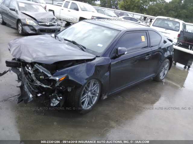 JTKJF5C72D3057838 - 2013 TOYOTA SCION TC 黑色 照片 2
