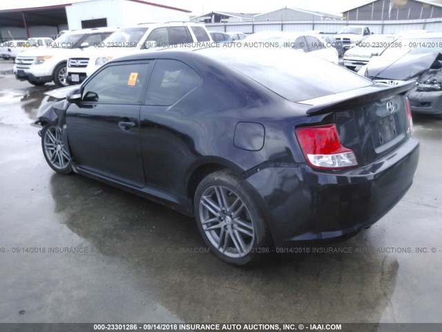 JTKJF5C72D3057838 - 2013 TOYOTA SCION TC 黑色 照片 3