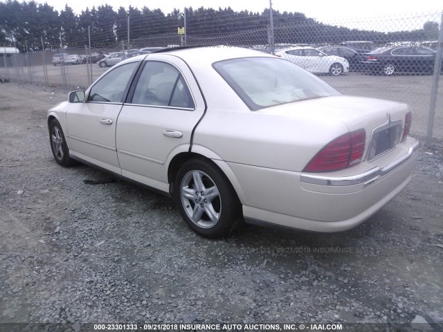 1LNHM87A32Y703886 - 2002 LINCOLN LS 米色 照片 3