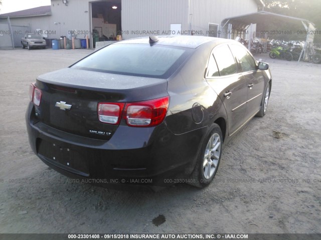 1G11C5SL8FF166250 - 2015 CHEVROLET MALIBU 1LT BROWN photo 4